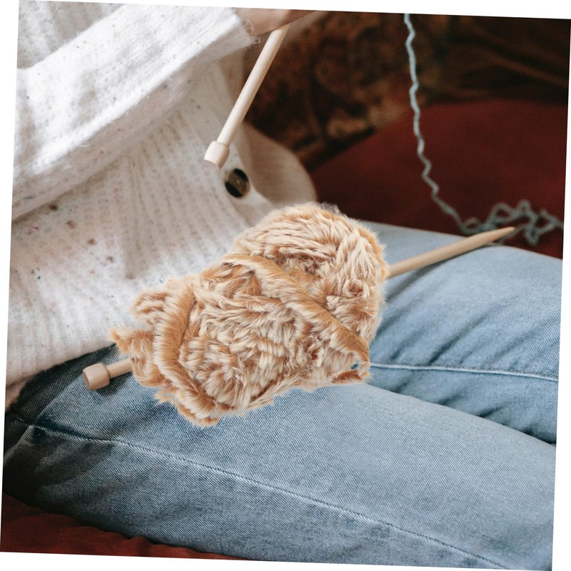 OHPHCALL 1 Roll Replaceable Polyester Crochet Yarn Comfortable and Supple