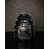 Bravo Bells Indian Chief Skull Ride Bell, Motorcycle Good Luck