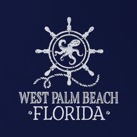 CafePress West Palm Beach Florida 13"x13" Reusable Grocery Shopping Sling Tote Bag