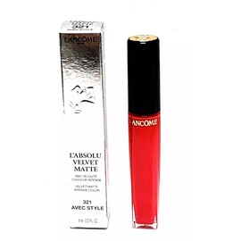 Lancome L'Absolu Velvet Matte 321 Avec Style Lip Gloss