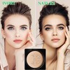 Cahiuyoa Unidad Crema Aplicador Esponja Tipo Hongo Base Maquillaje Líquida
