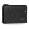 Pepe Jeans Staple Cowhide Leather Wallets and Wallets Black Brown