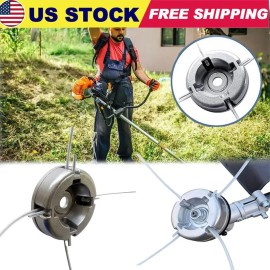 Unbranded Lawn Mower Steel Wire Grass Trimmer Head Brush Cutter Weed Eater Trimmer Head