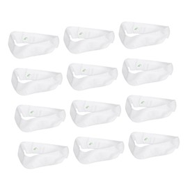 Mikinona 48pcs Disposable Headband for Spa Makeup Skin Care Elastic Hairband for Facial Wash Salon Sports Use Fits All Comfortable Hygienic Hair Holder