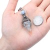 Jovivi Natural Aquamarine Healing Crystal Pendulums for Dowsing Divination 6