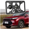 No Drill License Plate Holder Compatible with Toyota Highlander 2020-2025