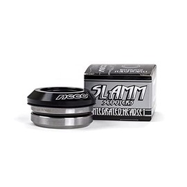 Slamm Scooters Slamm Integrated Sealed Headset Accessories Skating Unisex Adult, Black (Black), One Size