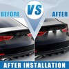 A ABSOPRO Car 6000K White LED License Plate Light Assembly