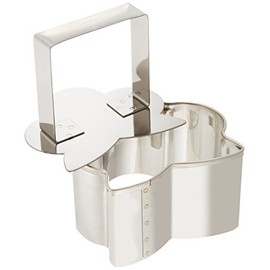 Kanda Kan 000214 Rice Mold Pressing Mold, Stainless Steel, Pine Rice, Made in Japan