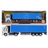 1: 48 Alloy Container Truck Model Toy Highly Simulation Children