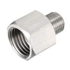 sourcing map Reducing Pipe Connection Adapter M10 Male to M14