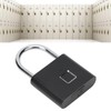 Fingerprint Padlock Zinc Alloy Smart Office Home Cabinet Door Dormitory