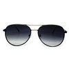 O2 Eyewear FV7108-1 Premium Oversized Flat Aviator Tinted Retro Sunglass