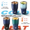 JAPORIA Termo 600ml, Termo in Acciaio Inossidabile con Doppia Pared