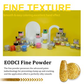 28 g Dip Powder Nail Kit Starter Professional Dip Powder Gold Glitter Dipping Powder Nail Art Design Kit French Dip Manicure DIY Salon Gifts