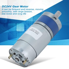 ANKROYU 24V Planetary Gear Motor Reduction, Magnet DC Gear Motor, Micro Planetary Gear Motor, Large Torsion Gear Motor Reduction for Automobiles Electronic Locks (230RPM)