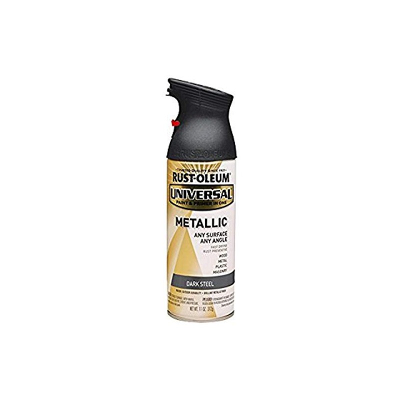 Rust-Oleum 262662 Universal All Surface Metallic Spray Paint, 11 oz,