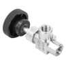 BSPP Shut Off Needle Valve Female Thread Angle Type Stop