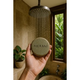 Shampoo Sólido Natural de Romero y Menta, 100g, Fortalece y Estimula el Crecimiento del Cabello