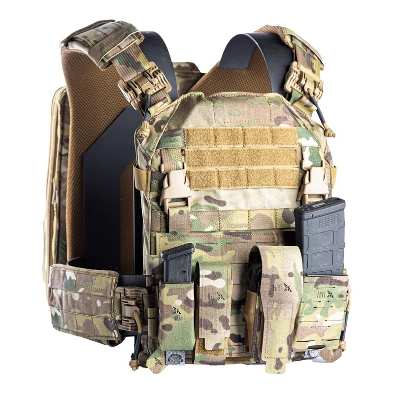 HRT Laser Cut MOLLE Placard - Ranger Green
