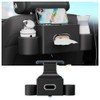 Guosan car headrest backseat organizer with 2 Drink Cup Holder