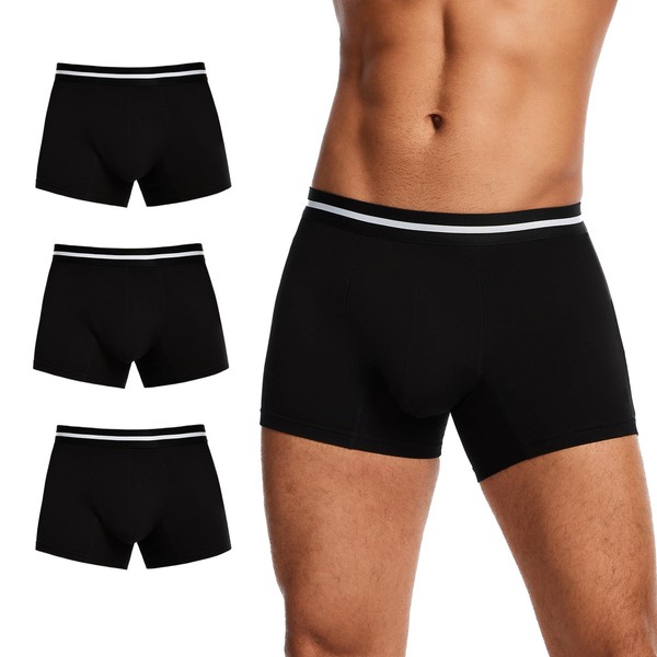 ShieldEase ShieldEase Washable Incontinence Underwear for Men, Cotton Boxer Briefs