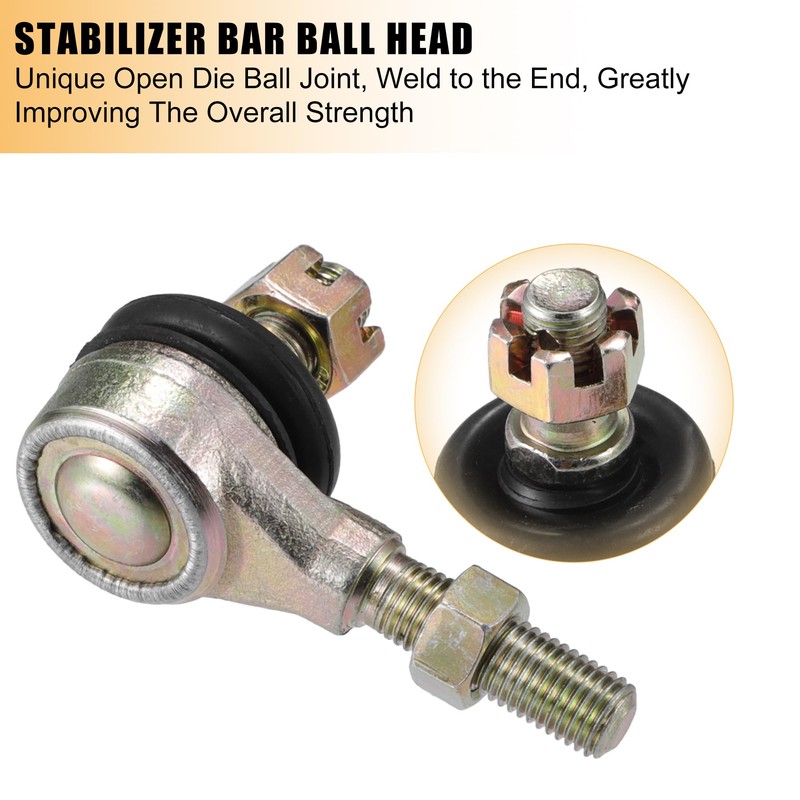 X AUTOHAUX 9cm 3.54" Steering Tie Rod End Tie Rod