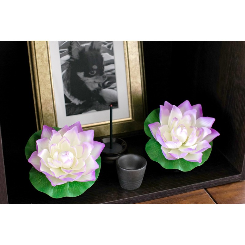 Flickering Artificial Flowers. Buddha Flower Lotus ~ Lotus Flower ~