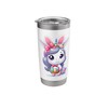 Cute Cartoon Unicorn Bunny Ears Easter Egg Hunt Basket Girls