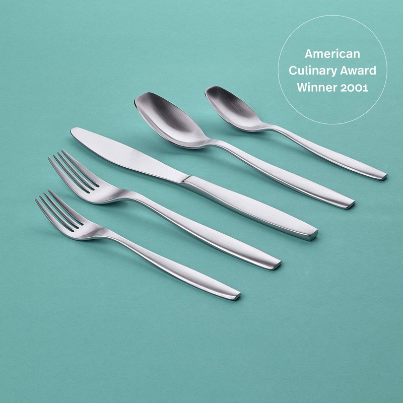 Gourmet Settings Non Stop Flatware Set (Service for 4), 20pc