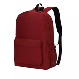 K-Cliffs High Quality Simple Classic 18" School Backpack  Student Book Bag
