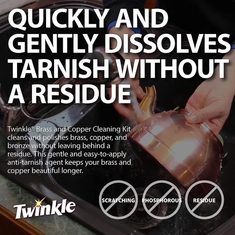 Twinkle Brass And Copper Cleaning Kit
