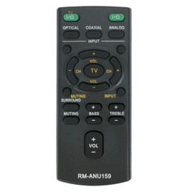 Replace RM-ANU159 Home Theater System Remote Control Fit for Sony Audio Soundbar SA-CT60 SACT60 HTCT60 HT-CT60,Sub Remote RM-ANU160