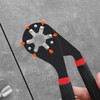 Universal Adjustable Wrench 6/8 Inch - Multi-Function Hand Tool with