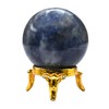 Iolite Crystal Ball with Stand - 1.5" Inches Crystal Sphere
