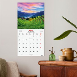 Finocam – International 2025 Wall Photo Calendar Month View January 2025 – December 2025 (12 months) Traveling International