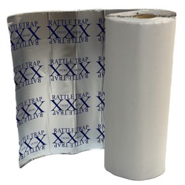 FatMat Rattletrap Butyl 80 mil 10 SQ FT Sound Deadener/Dampening with Logo (Tool Kit Included)