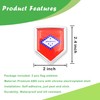 Newperlite Arkansas Flag Decal Sticker Car Emblem Arkansas Flag Car