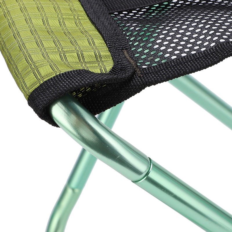 Foldable Chair Flexible Lightweight Breathable Portable Stool for Mountaineering Camping