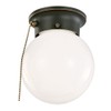 Design House Millbridge Globe 6 Inch Diameter Indoor Ceiling Light