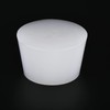 MECCANIXITY Silicone Rubber Tapered Plug 51.5mm to 62mm Solid White