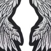 PaEmbro Angel Wing Patches Embroidered Fabric Patches Iron On Patch