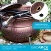 BIRDROCK HOME Water Hose Holder with Lid | Ground Garden