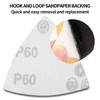 Gulrear 100PCS Multitool Sanding Pads for Oscillating Tool Sanding Attachments,