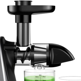 JOCUU ZM1503 Juicer Attachment Kit - Upgrade Aged Juicer to New One with Body, Auger, Filter, Chute,Compatible with JOCUU AMZCHEF Slow Juicer