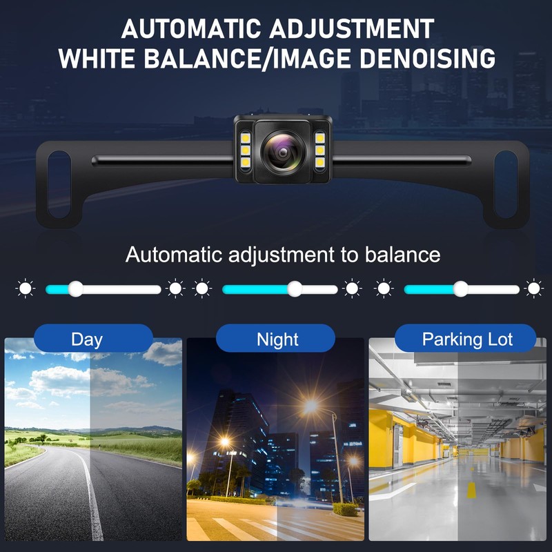 GLK Backup Camera Rear View Camera AHD 1080P Night Vision