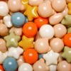 Star Ball Pit Balls with Bear and Heart Shape, for