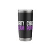 Purple Team Cybersecurity Ethical Hacking Cyber Security Stainless Steel Insulated