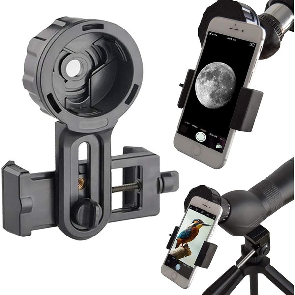 Phone Adapter Pro for Binoculars. Monoculars, Spotting Scopes, Astronomical Telescopes