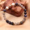 KSQS Healing Stone Bead Bracelet for Women, Natural Gemstones Balance
